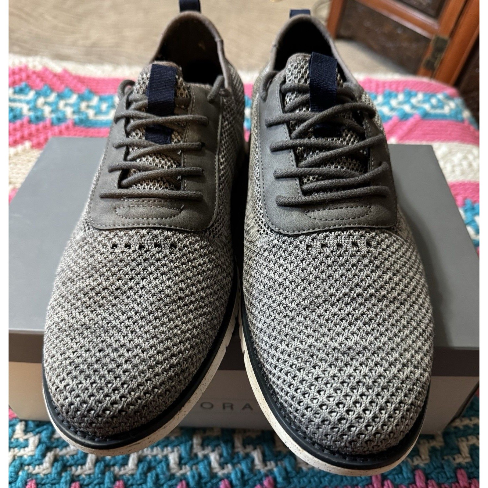 Men’s Restoration Jayden Grey Lifestyle Sneakers Nib Size 13 — image 3 of 8